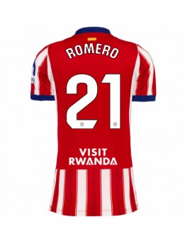 Atletico Madrid Cristian Romero #21 Replika Hemmakläder Dam 2026-27 Kortärmad Atletico Madrid Cristian Romero #21 Replika Hemmakläder Dam 2026-27 Kortärmad